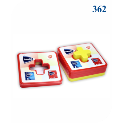 Coaster Plastic ( 4 pc set) - Code 362