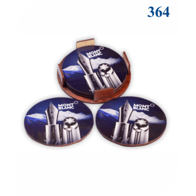 Coaster MDF ( 4 pc set) - Code 364