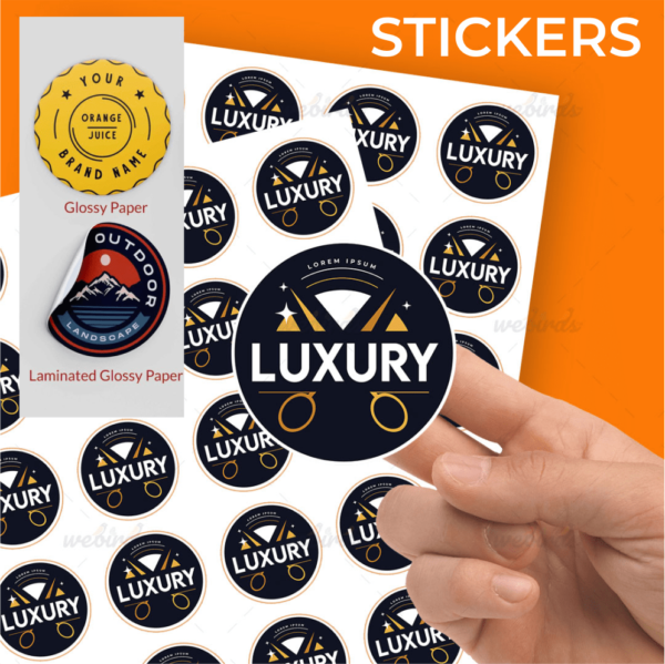 Round Sticker