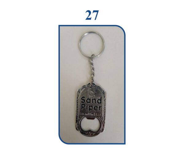 Chrome Plating Opener Keyring - Code : SN 0027