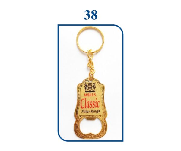 Golden Plating Opener Keyring - Code : SN 0038