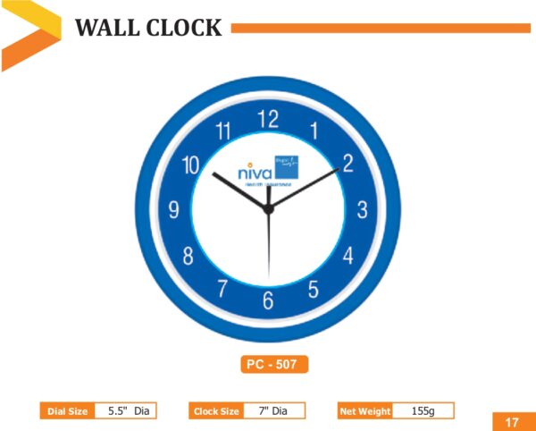 Wall Clock - Code : PC 0507