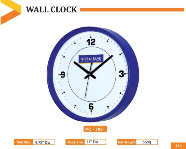 Wall Clock - Code : PC 0705