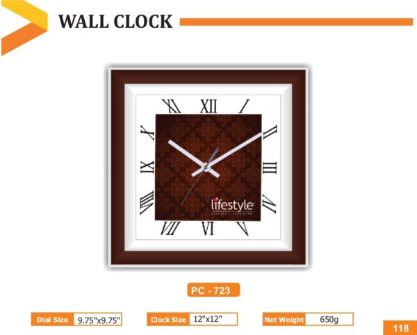 Wall Clock - Code : PC 0723