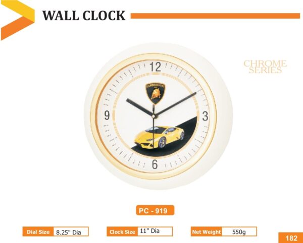 Wall Clock - Code : PC 0919