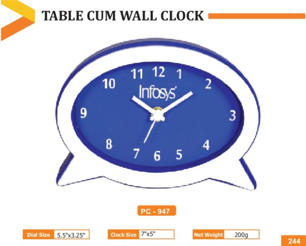 Table Clock - Code : PC 0947