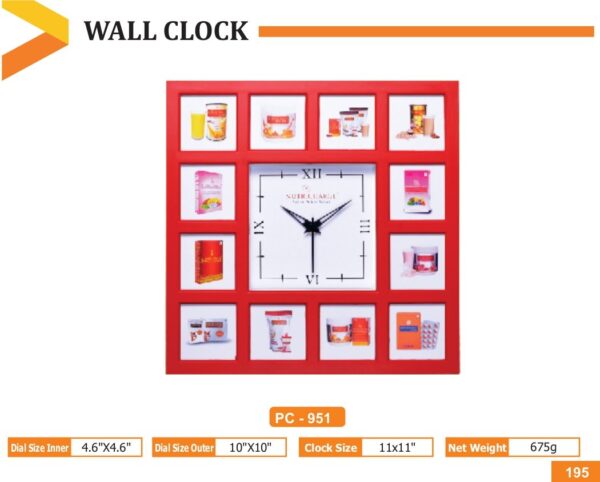 Wall Clock - Code : PC 0951