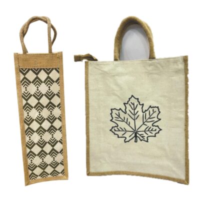 Jute + Canvas Bags