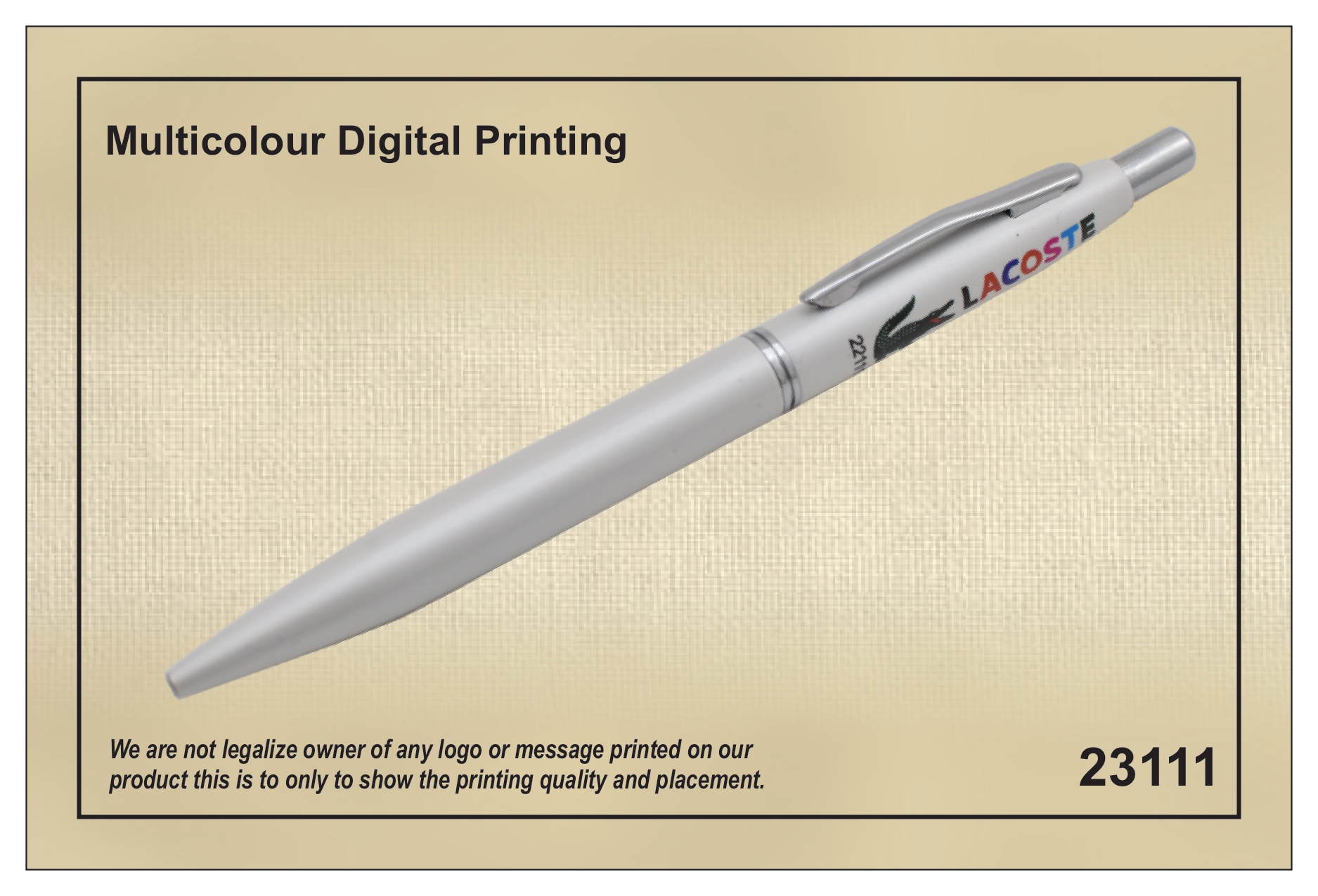 Premium Metal Pen - Code : MPFX 23110