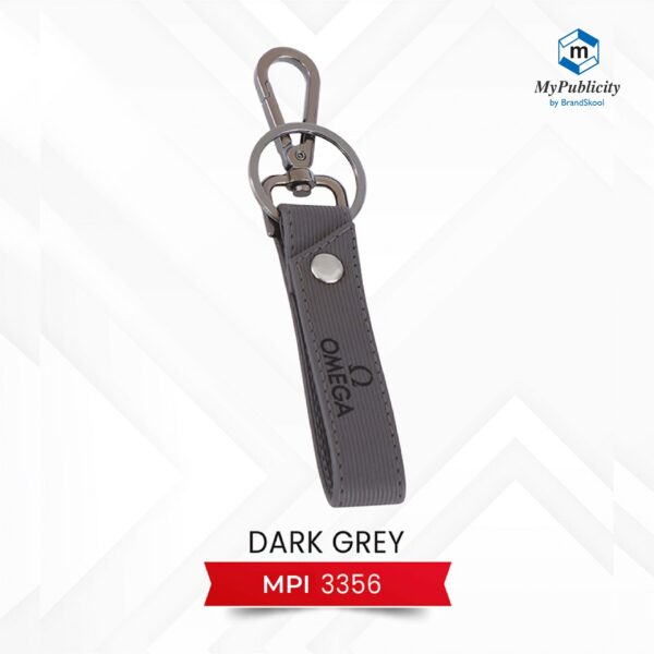 Premium Keychain Metal - Code : MPI 3356 (Dark Grey)
