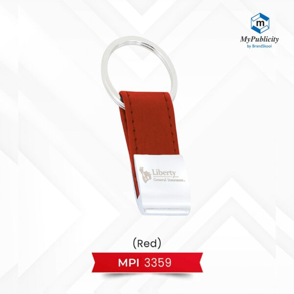 Premium Keychain Metal - Code : MPI 3359 (Red)