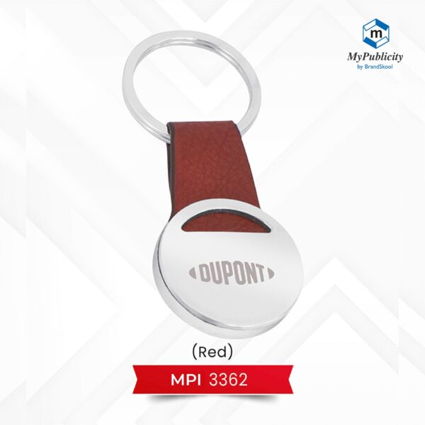 Premium Keychain Metal - Code : MPI 3362 (Red)