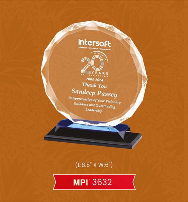 Acrylic Trophy Code : MPI 3632