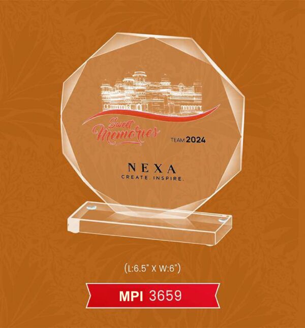 Glass Trophy Code : MPI 3659
