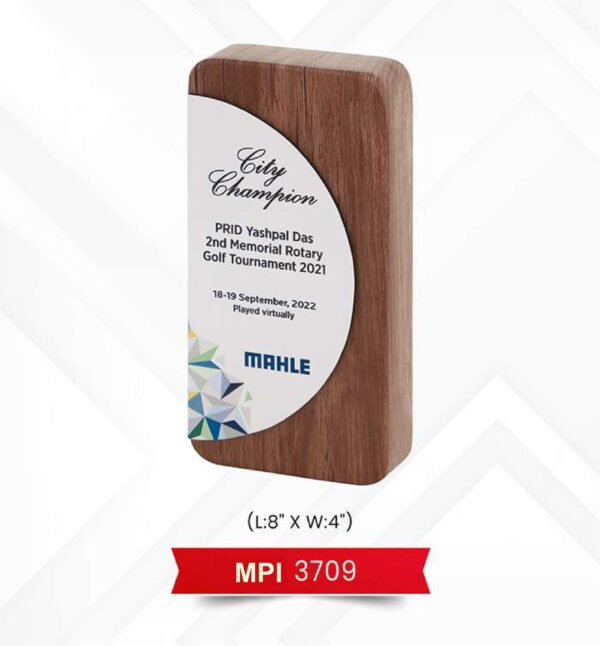 Plaque Trophy Code : MPI 3709