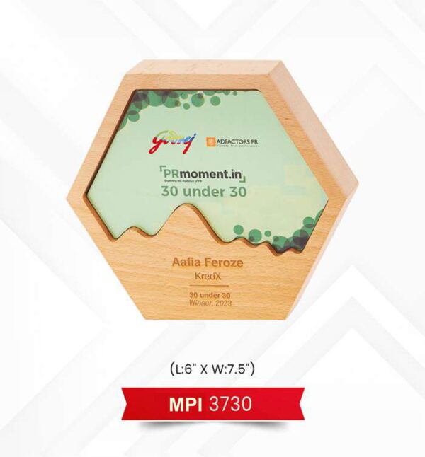 Wooden Trophy Code : MPI 3730