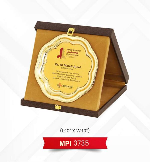 Plaque Trophy Code : MPI 3735