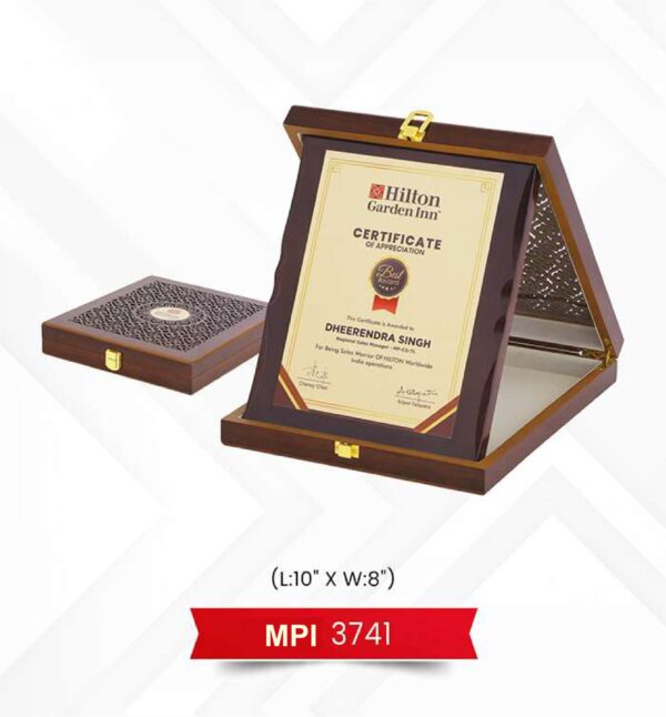 Plaque Trophy Code : MPI 3741