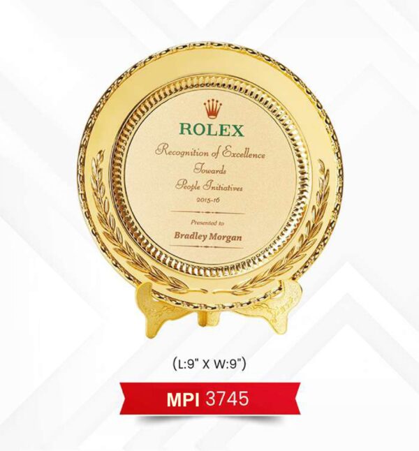 Plaque Trophy Code : MPI 3745