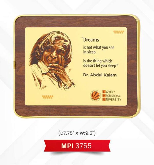 Plaque Trophy Code : MPI 3755