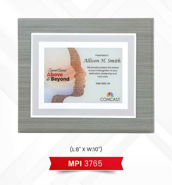Plaque Trophy Code : MPI 3765