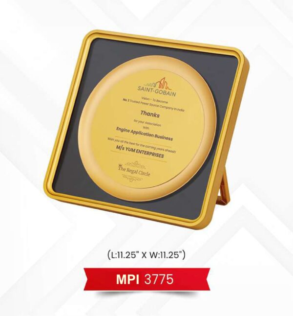 Plaque Trophy Code : MPI 3775