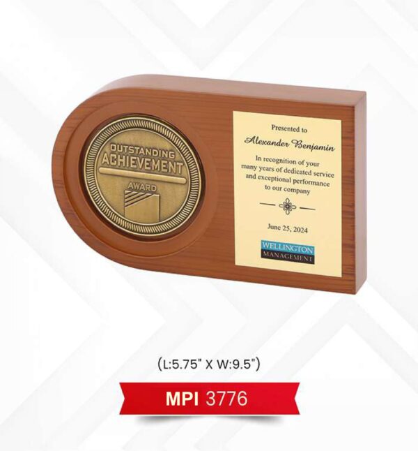 Plaque Trophy Code : MPI 3776