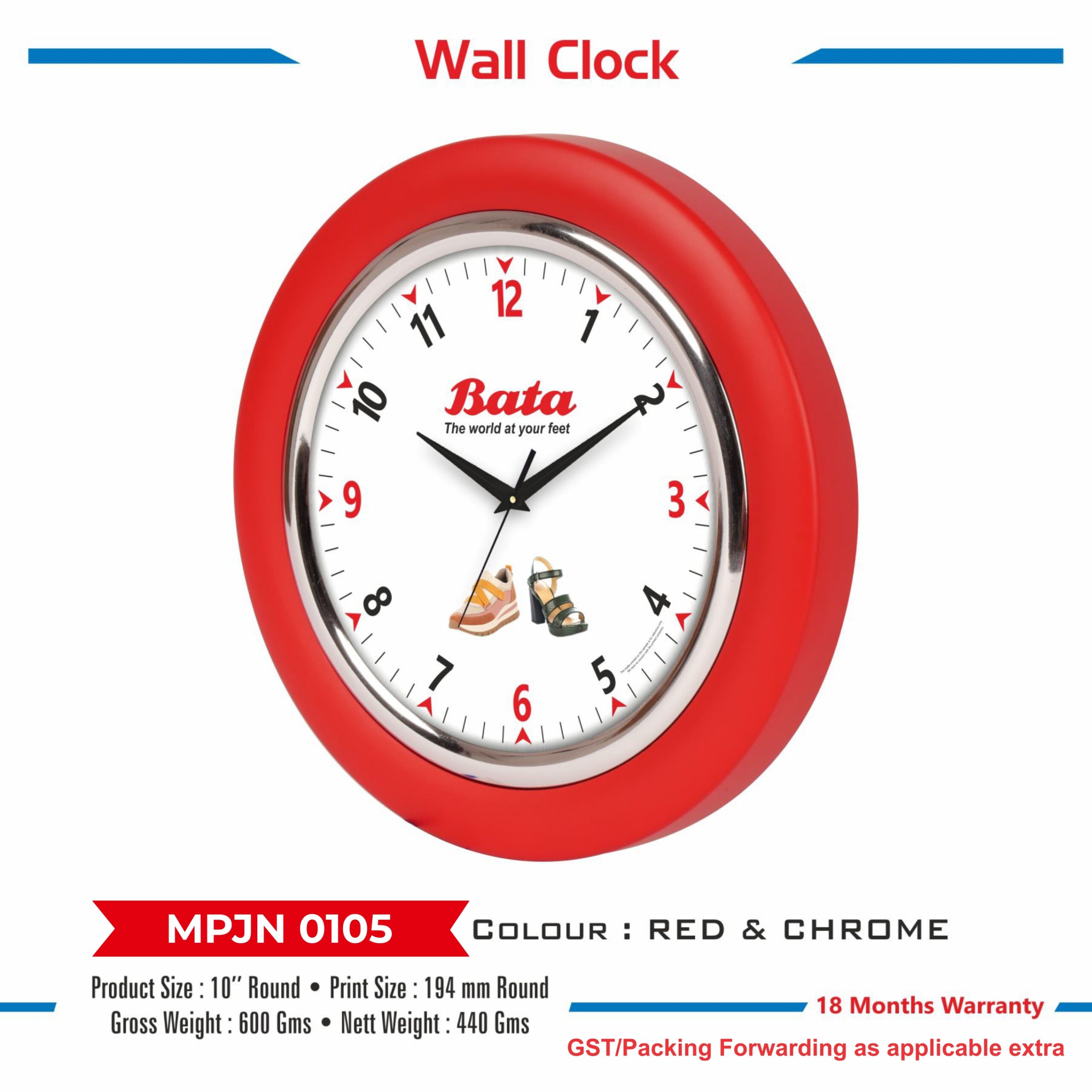 Wall Clock - Code : MPJN 0105