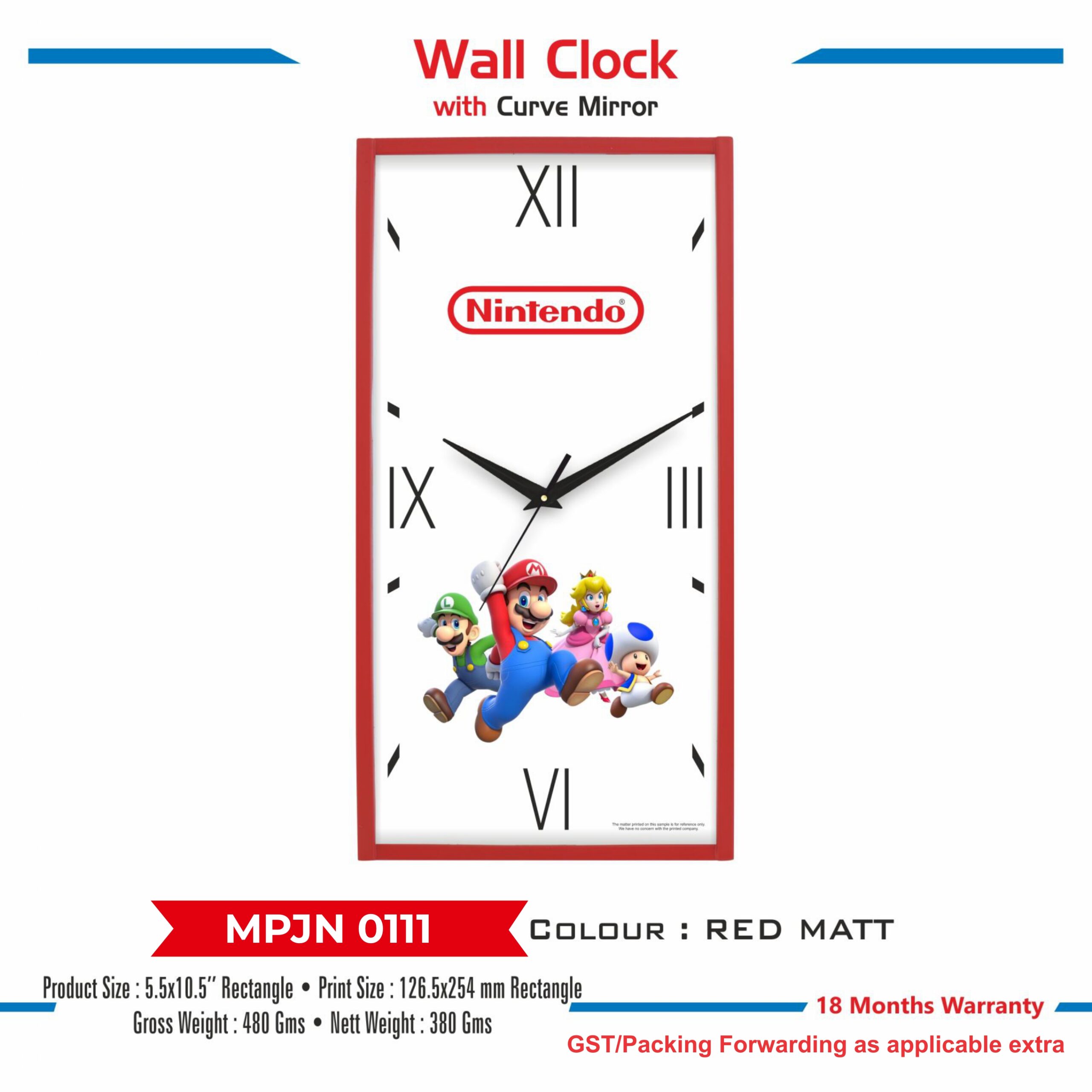 Wall Clock - Code : MPJN 0111