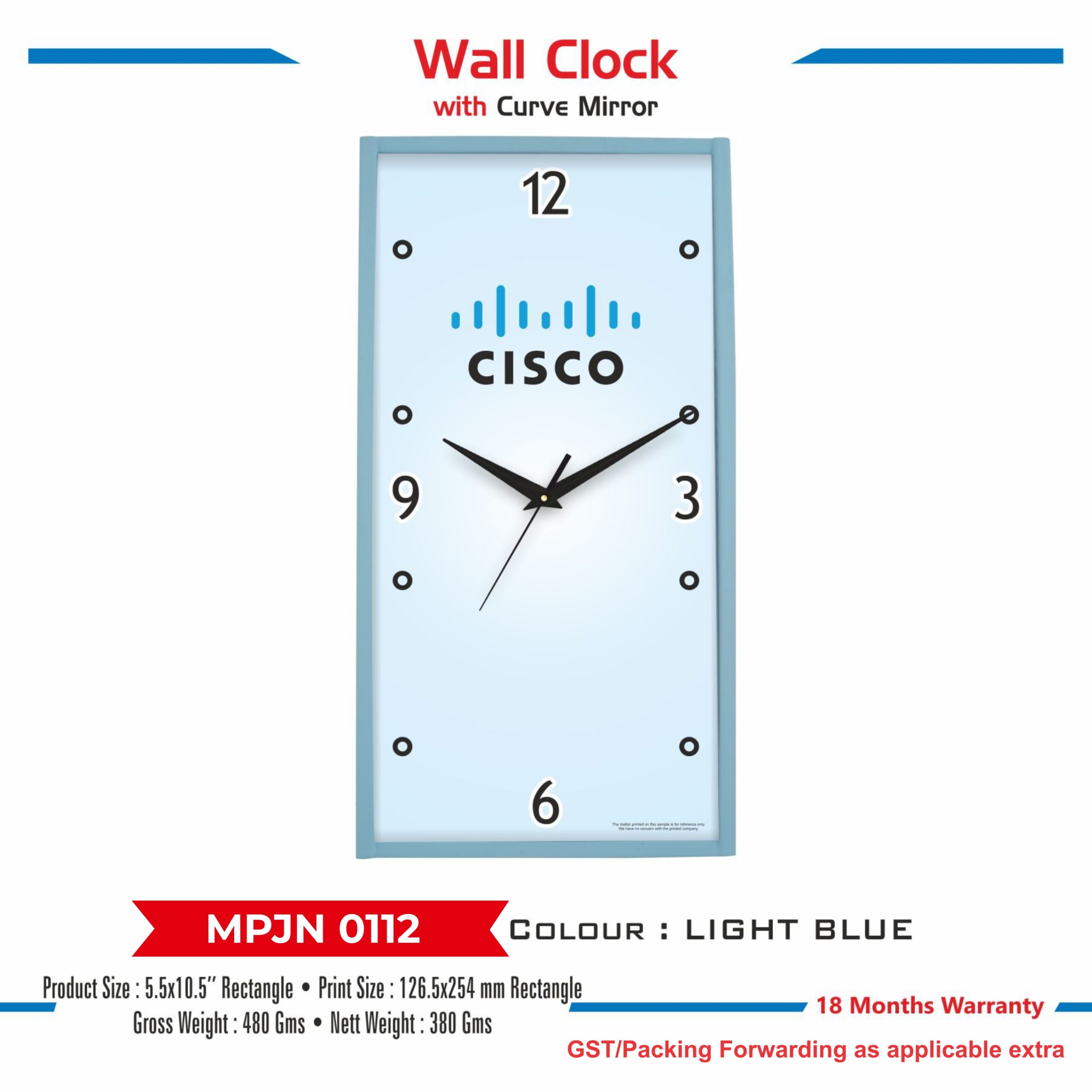 Wall Clock - Code : MPJN 0112