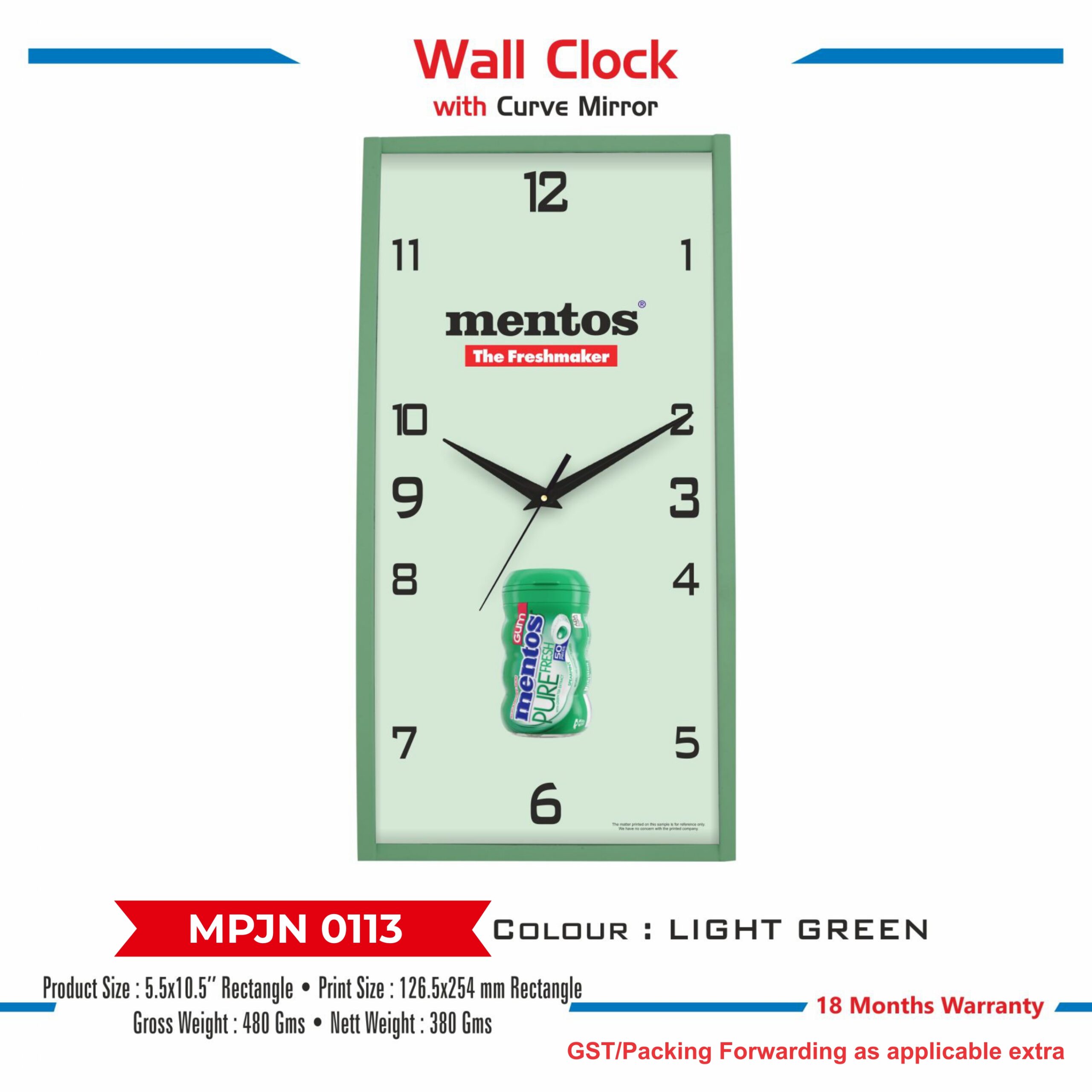 Wall Clock - Code : MPJN 0113
