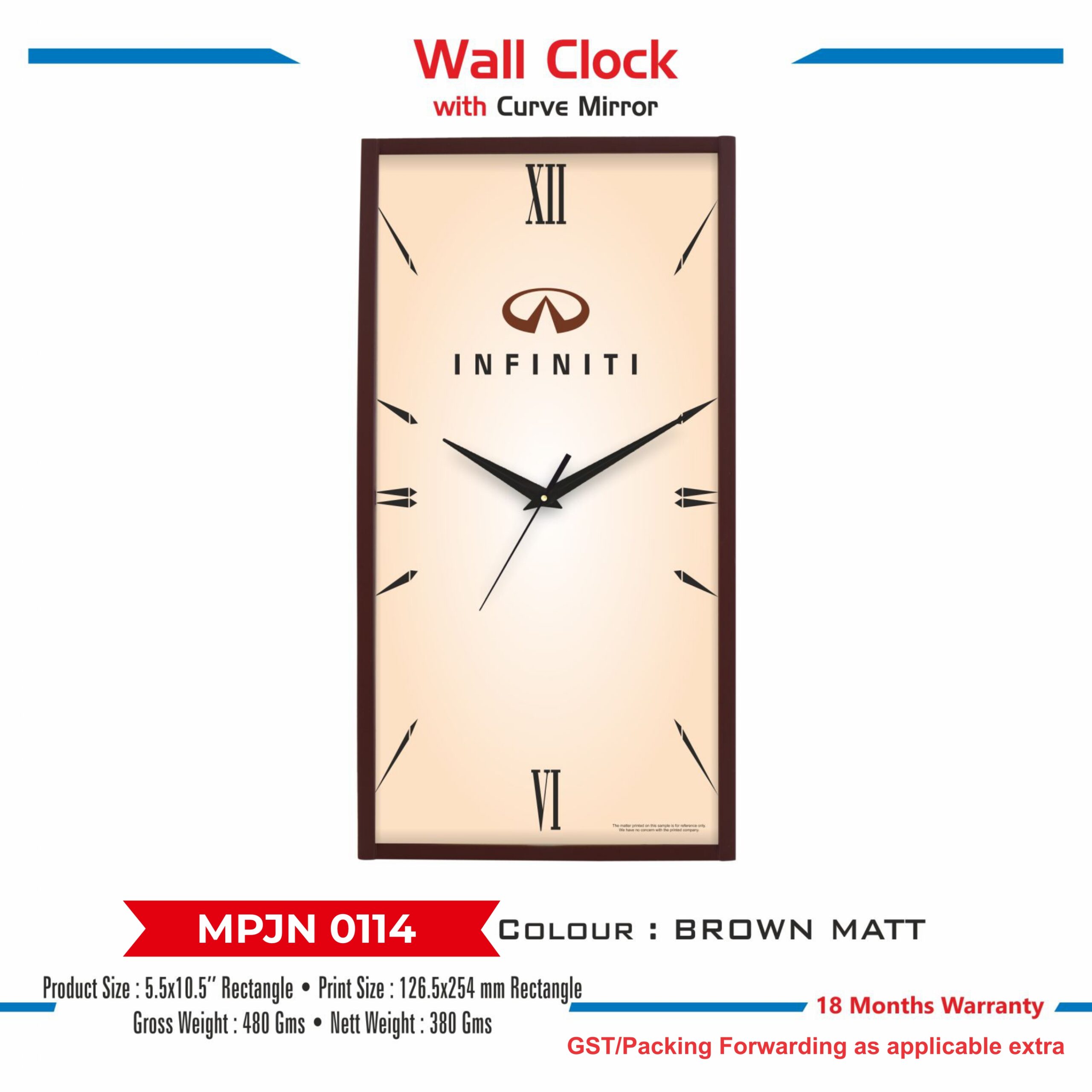 Wall Clock - Code : MPJN 0114