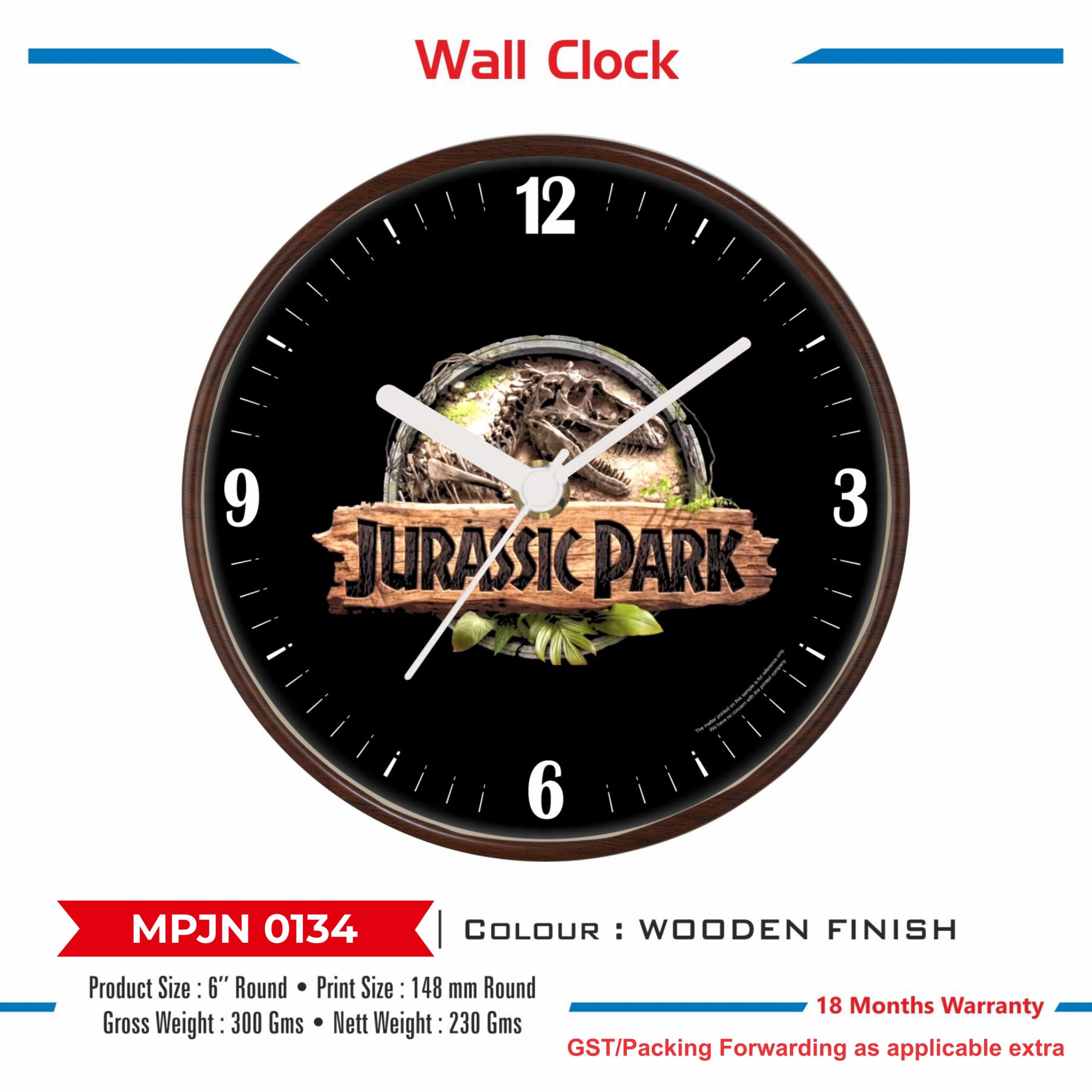 Wall Clock - Code : MPJN 0134