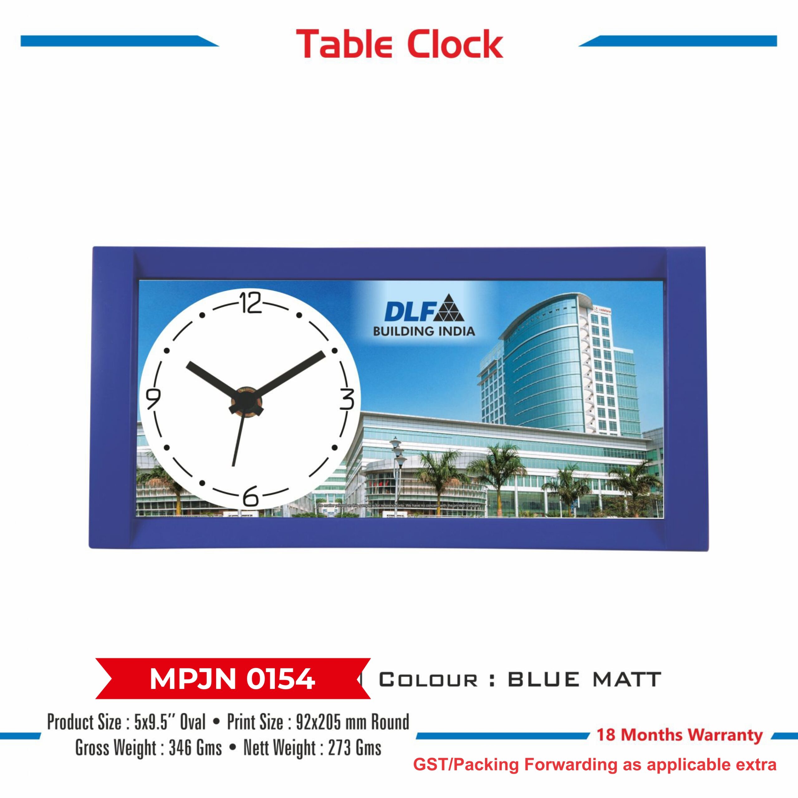 Table Clock - Code : MPJN 0154