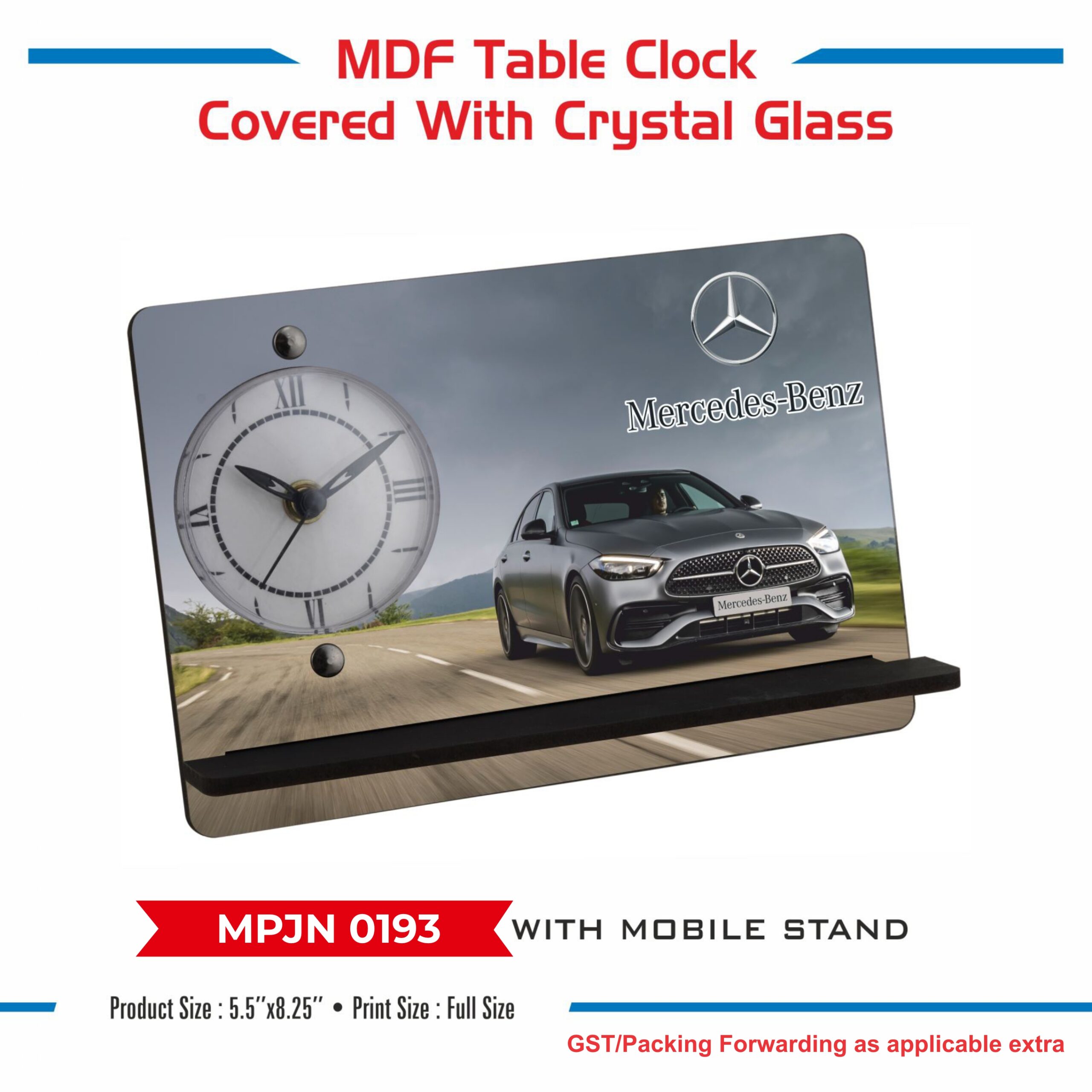 Table Clock & Mobile Stand - Code : MPJN 0193