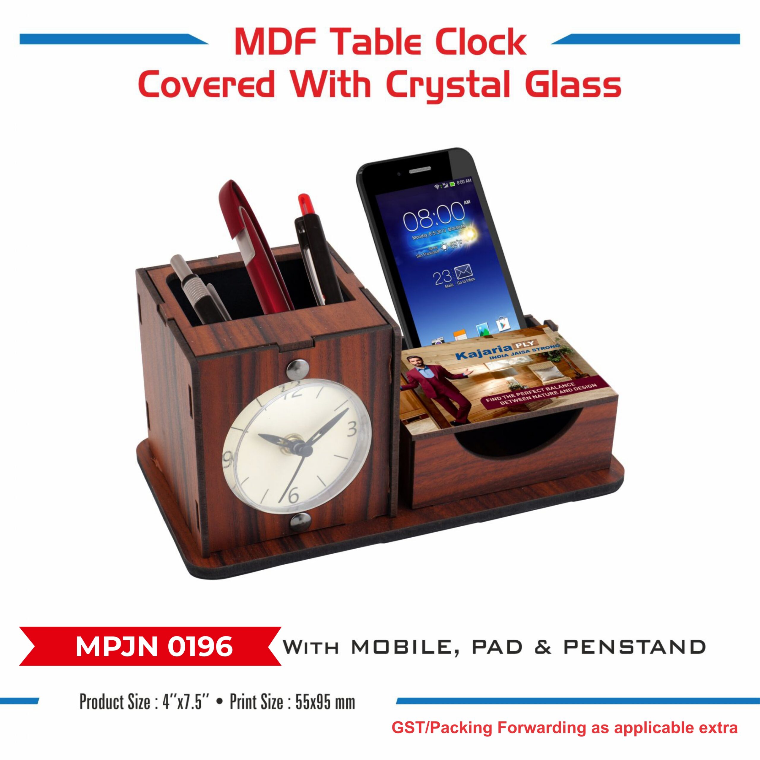 Wooden Pen Stand - Code : MPJN 0196