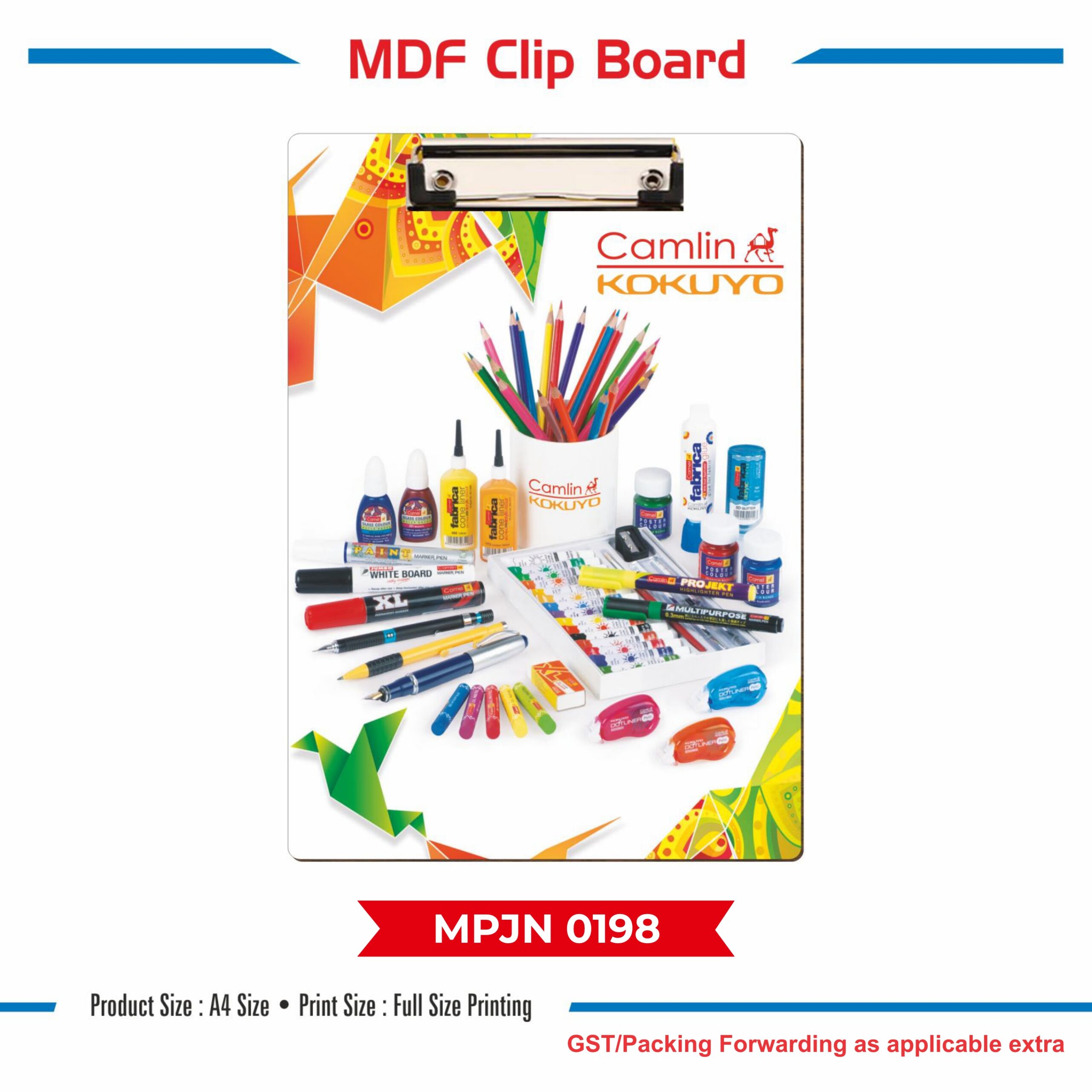 MDF Clip Board - Code : MPJN 0198