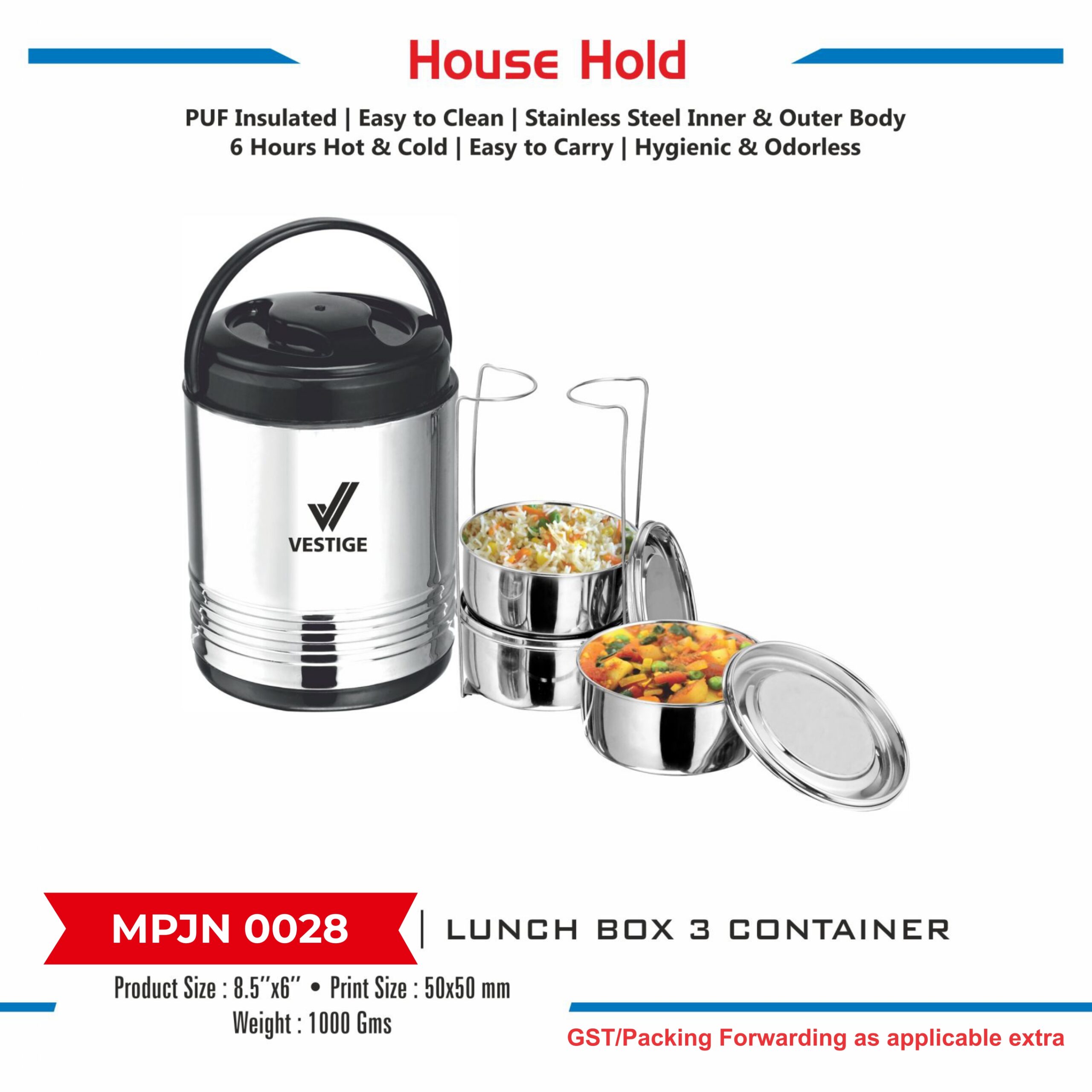 Lunch Box - Code : MPJN 0028