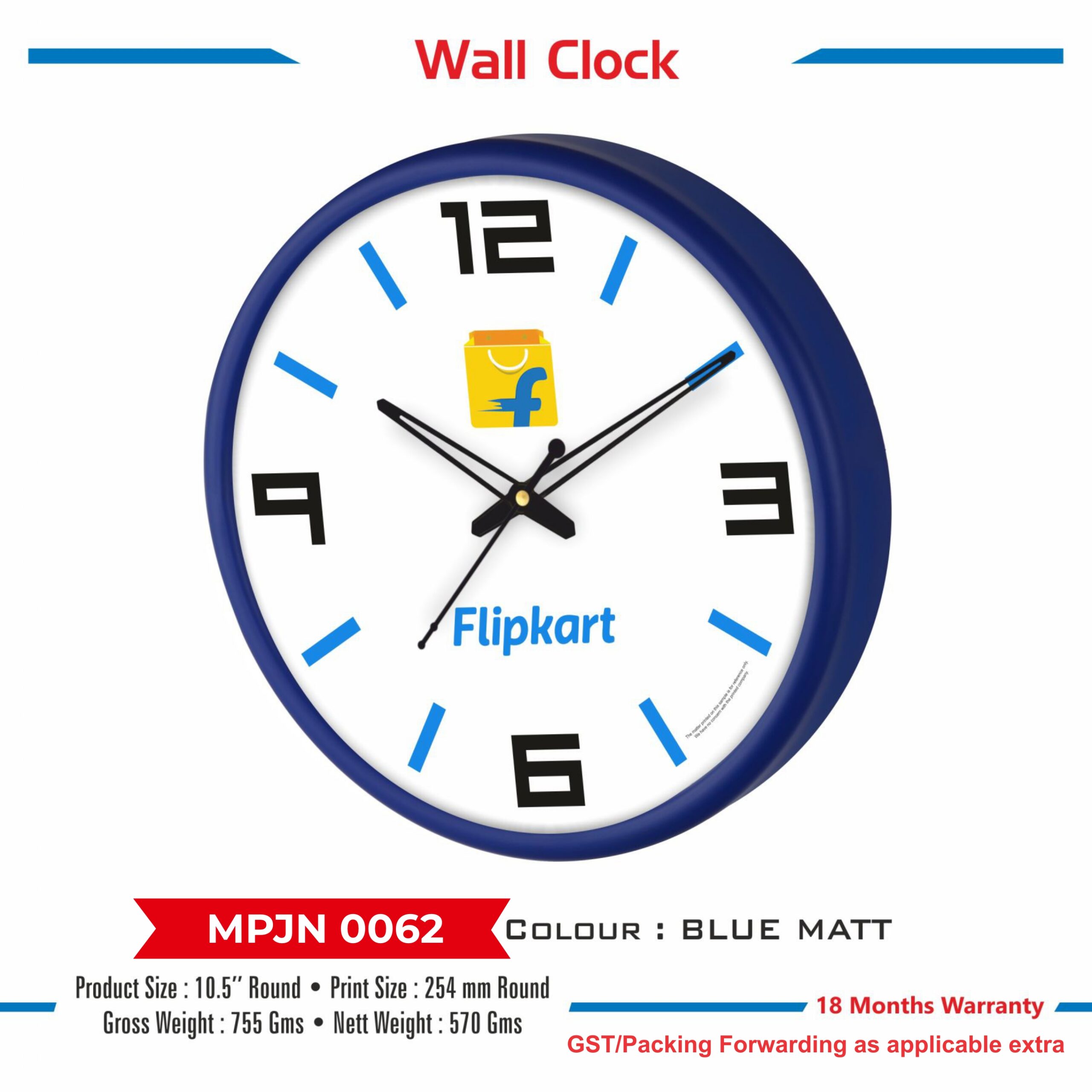 Wall Clock - Code : MPJN 0062