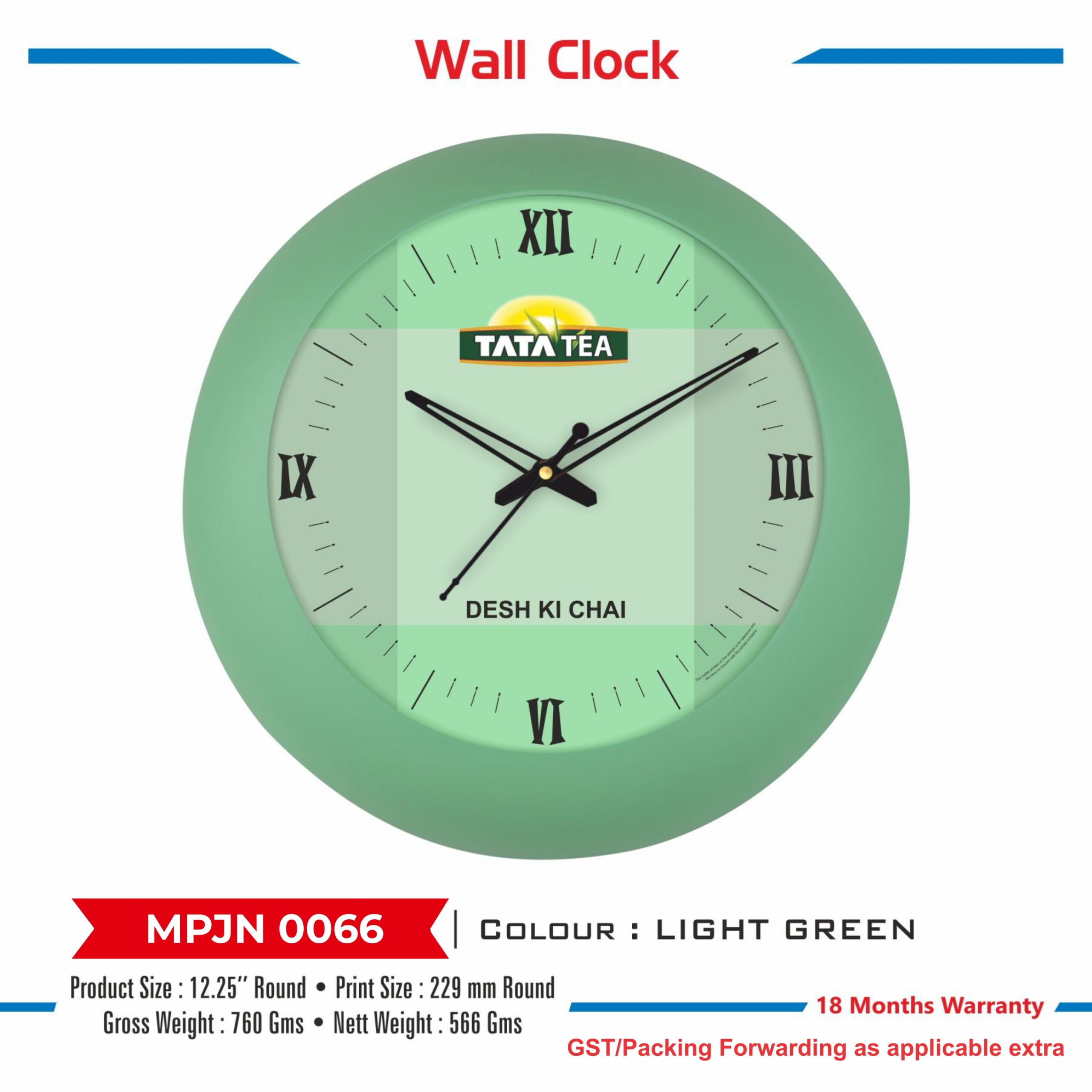 Wall Clock - Code : MPJN 0066
