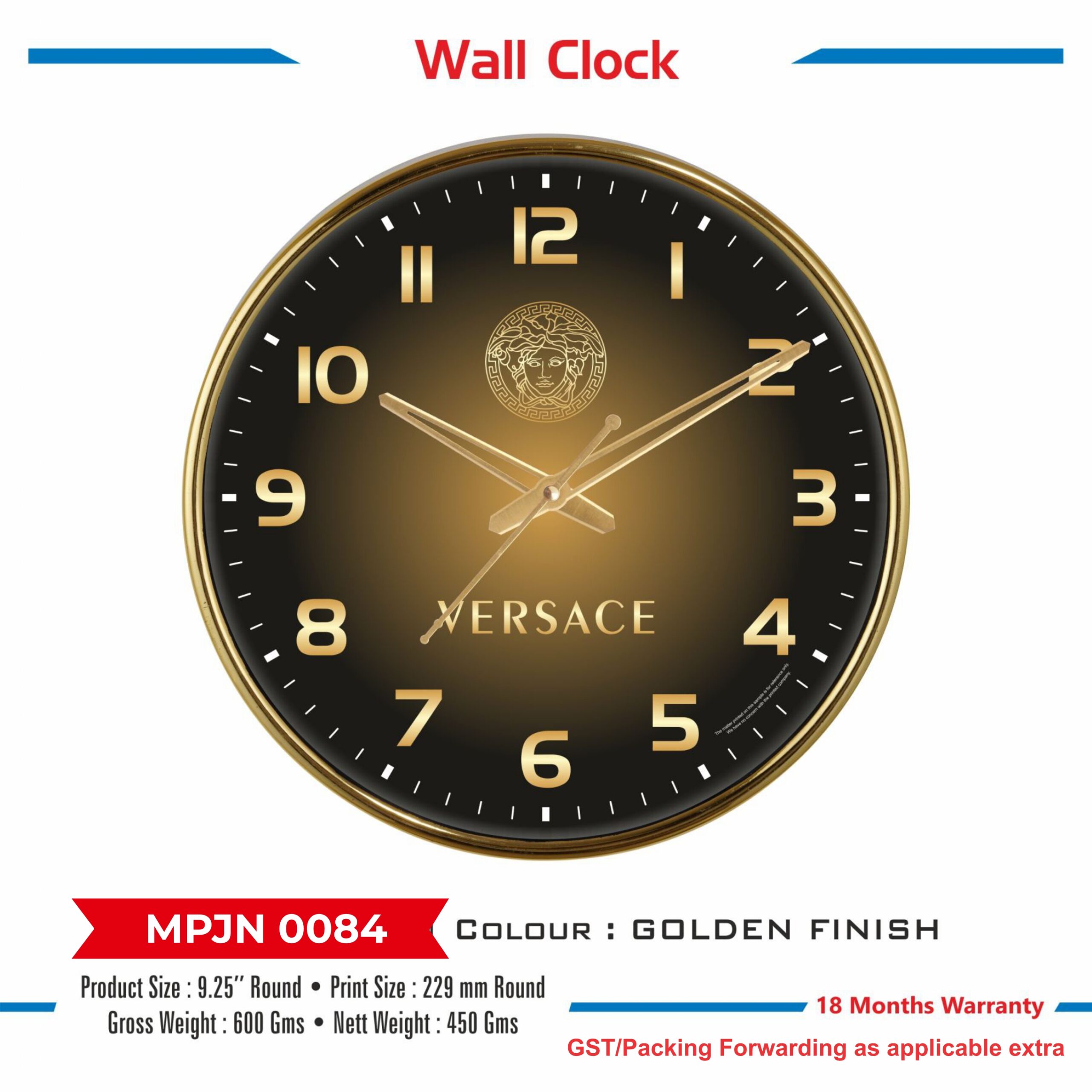 Wall Clock - Code : MPJN 0084