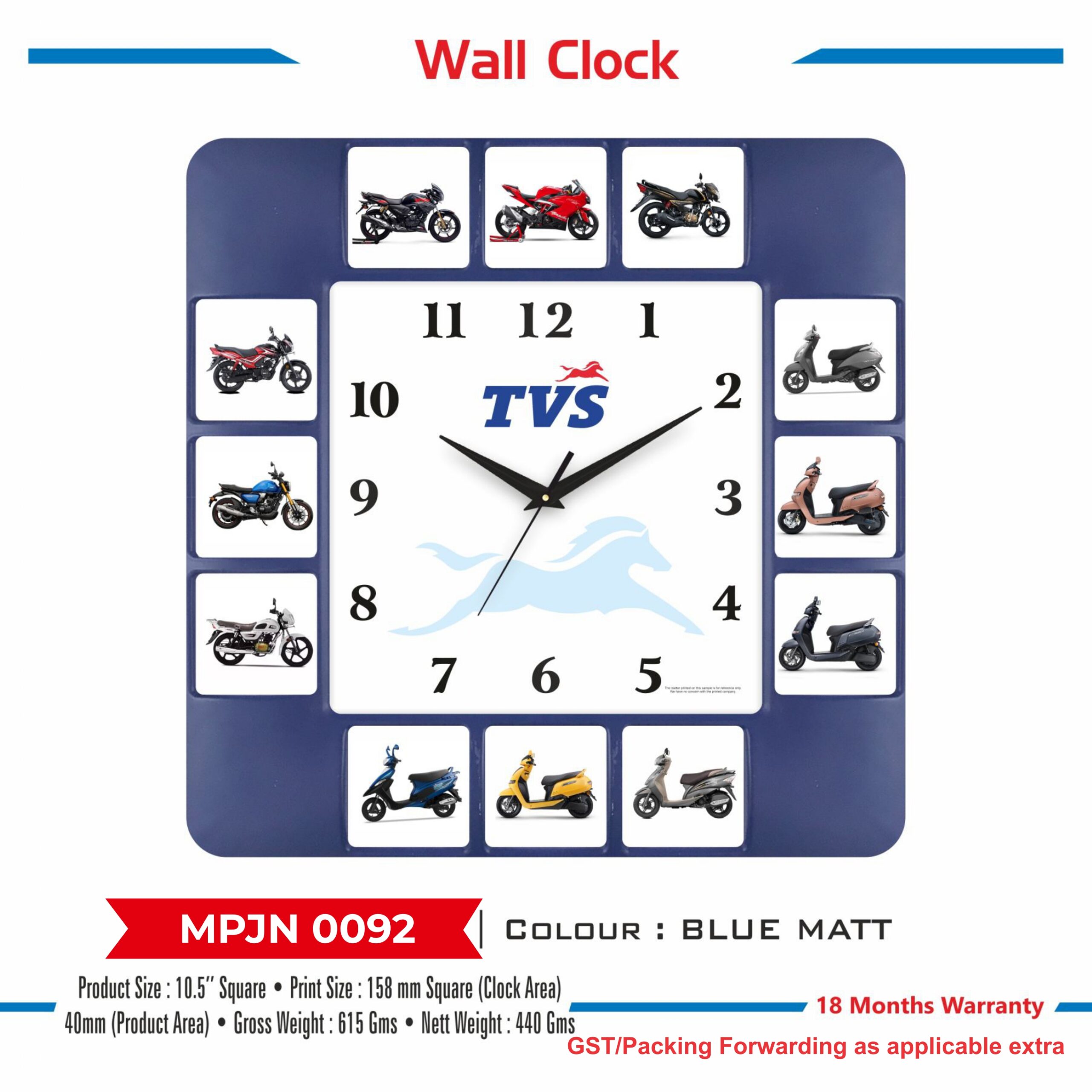 Wall Clock - Code : MPJN 0092