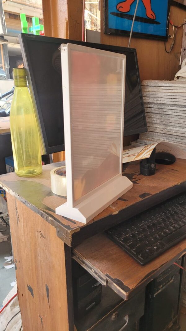 LED Tabletop 2 Side A5 - Battery Backup - Code : MPMW 0006
