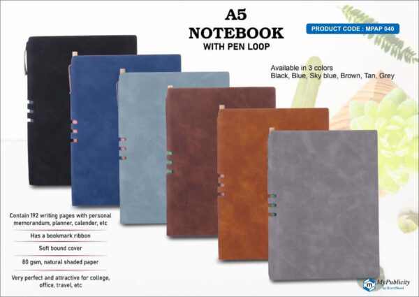 Diary Notebook - Code MPAP 040
