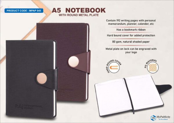 Diary Notebook - Code MPAP 045