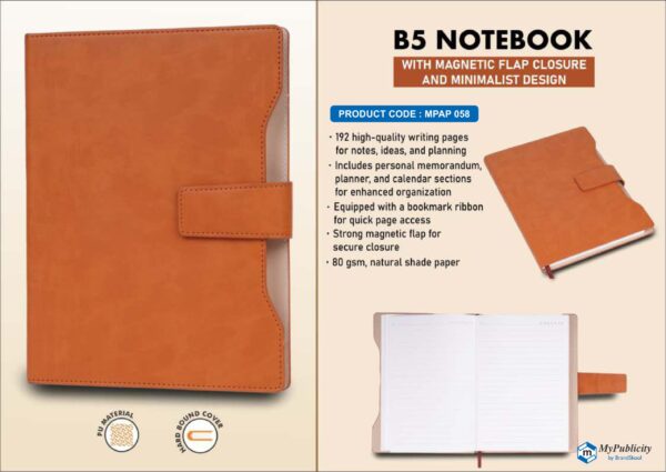 Diary Notebook - Code MPAP 058