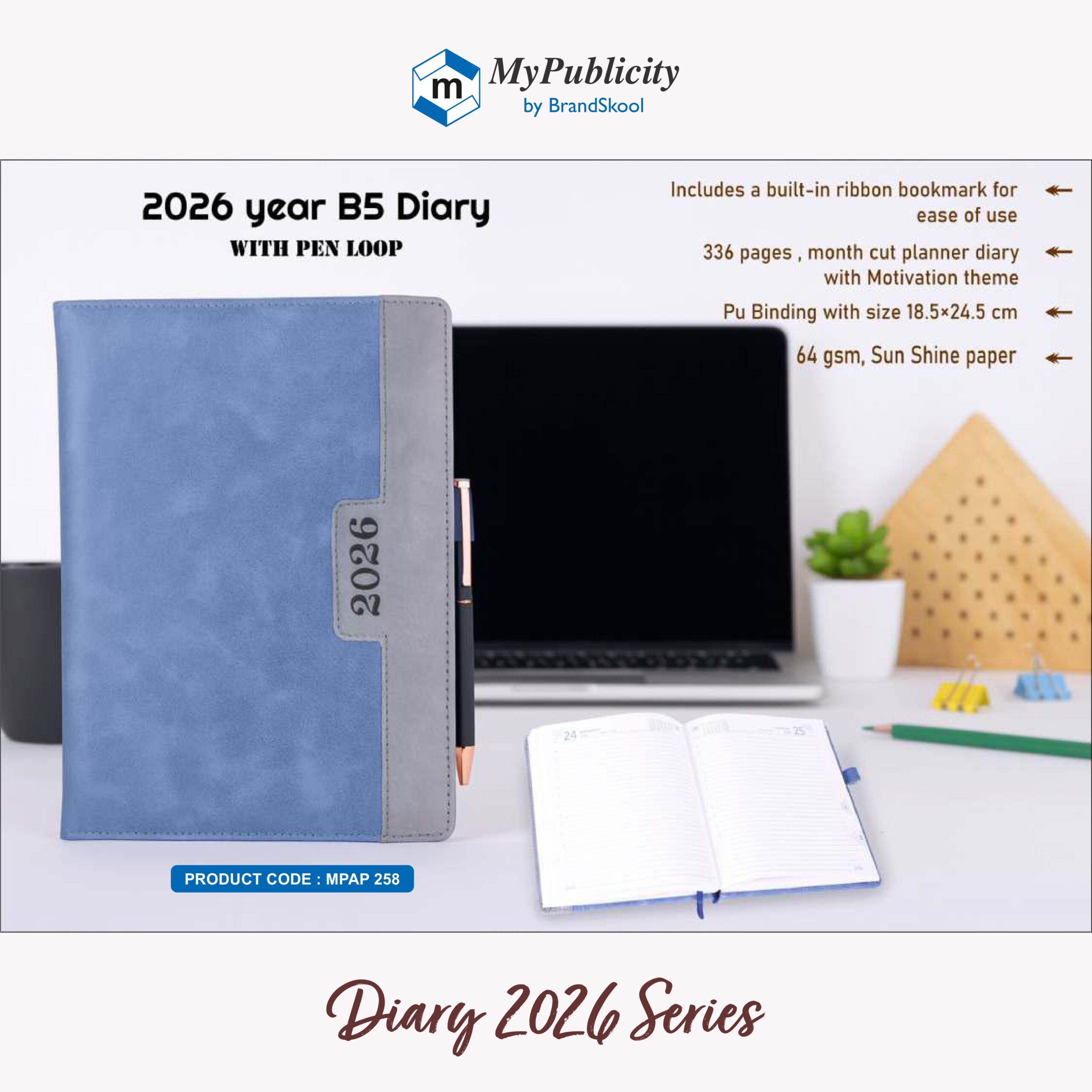 Diary 2026 - Code MPAP 258