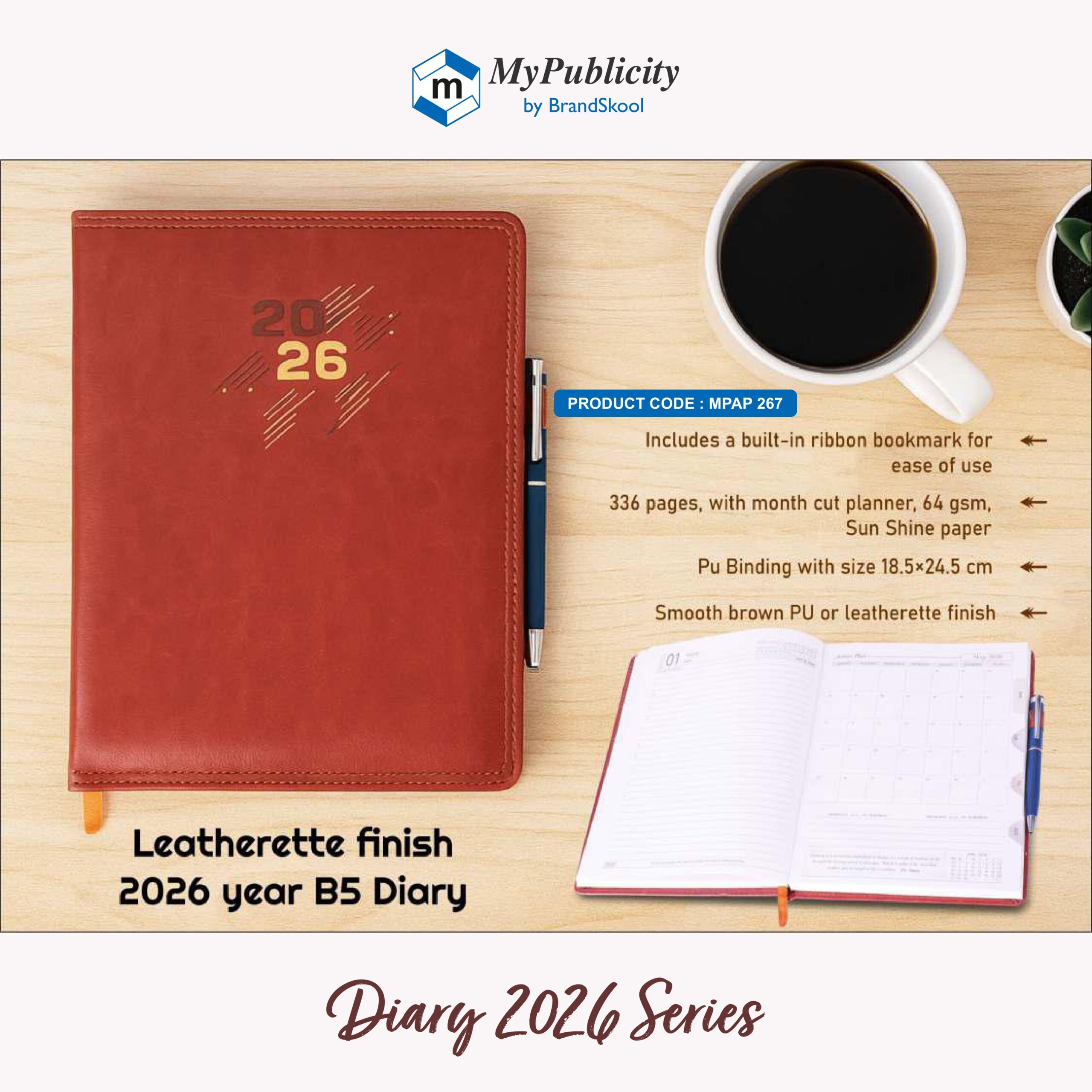 Diary 2026 - Code MPAP 267