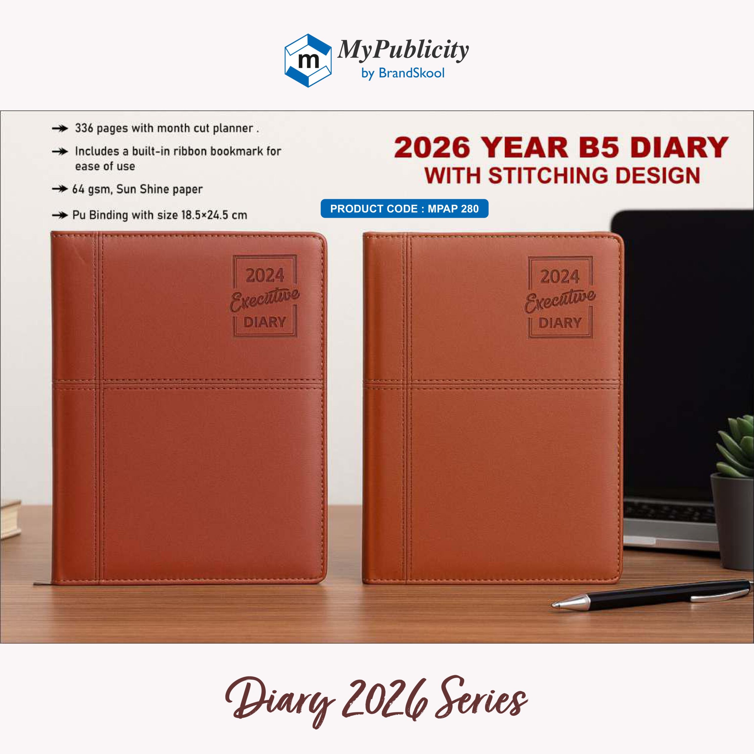 Diary 2026 - Code MPAP 280