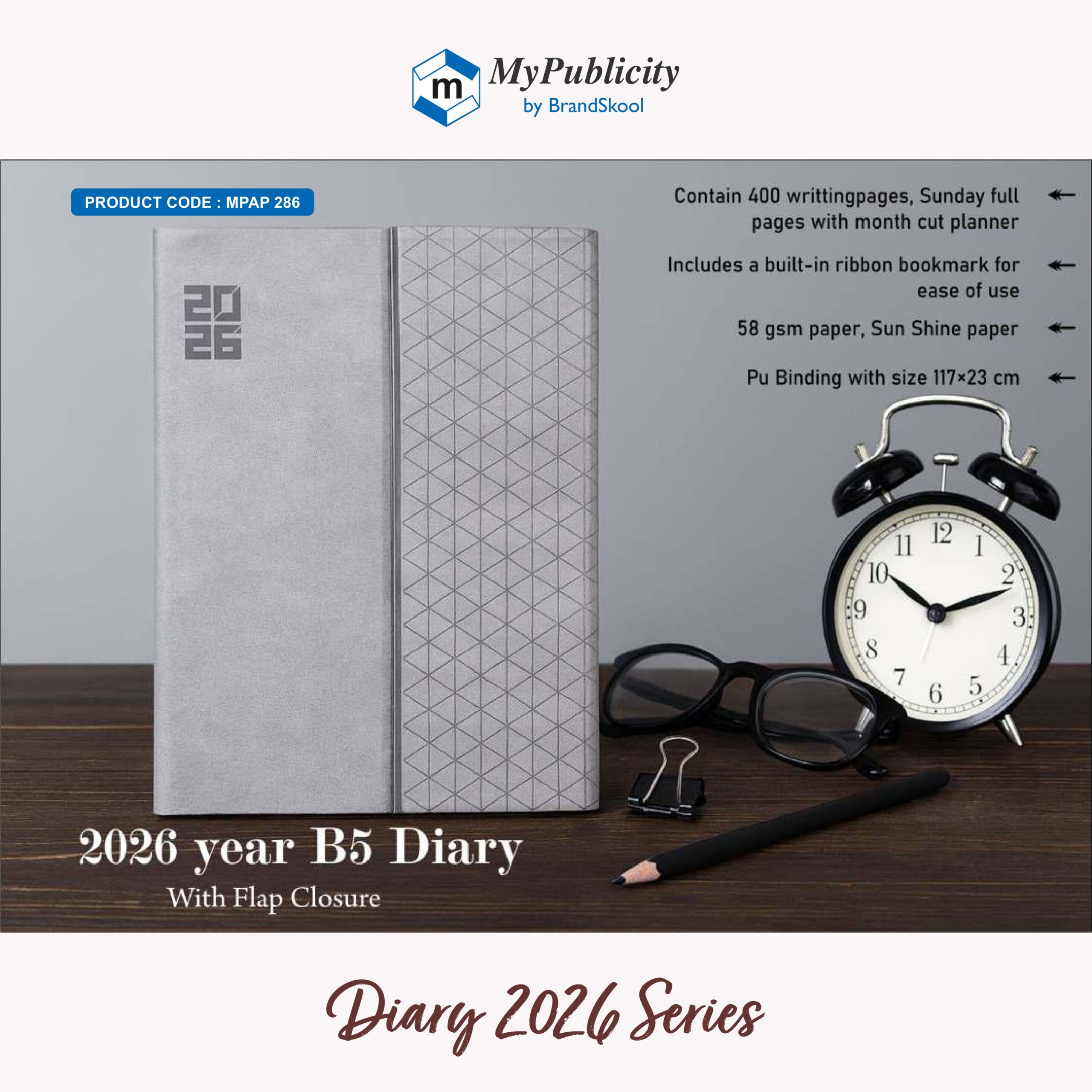 Diary 2026 - Code MPAP 286